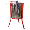 4-Frame Diagonal Honey Extractor with Manual Drive (includes base and cover)